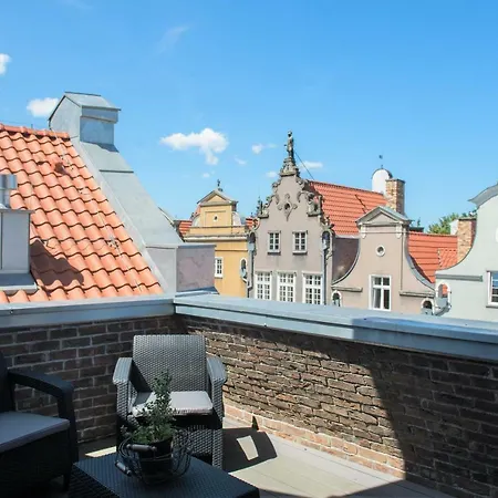 Viu Apartament Z Tarasem W Sercu Gdanska Exterior photo