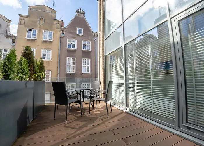 Viu Apartament Z Tarasem W Sercu Gdanska